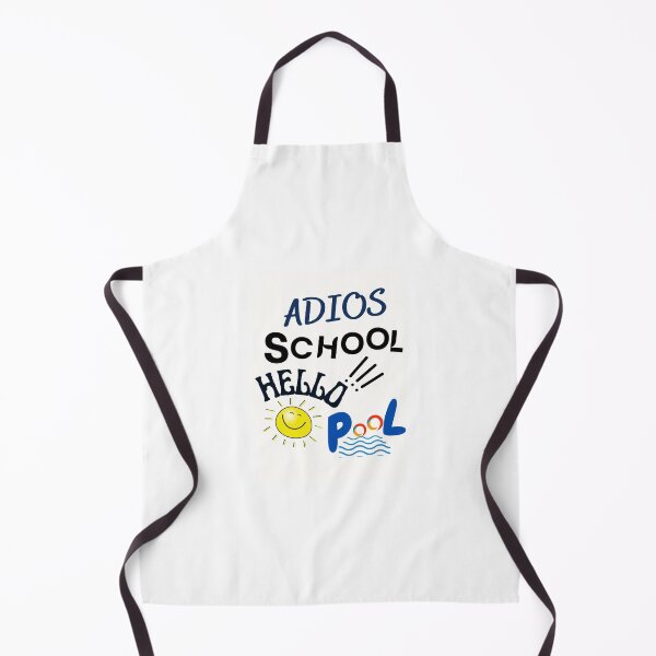 Item preview, Adios school hello pool sticker designed and sold by Preetydesign.