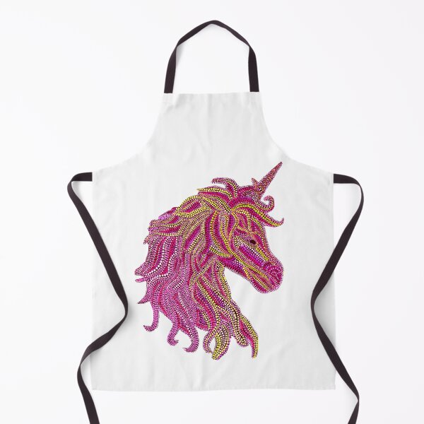Item preview, Mythical Unicorn - Magenta & Yellow designed and sold by Amy Diener.