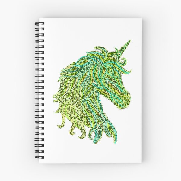 Item preview, Mythical Unicorn - Green & Yellow designed and sold by Amy Diener.