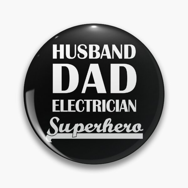 Item preview, Husband Dad Electrician Superhero designed and sold by theshirtinator.