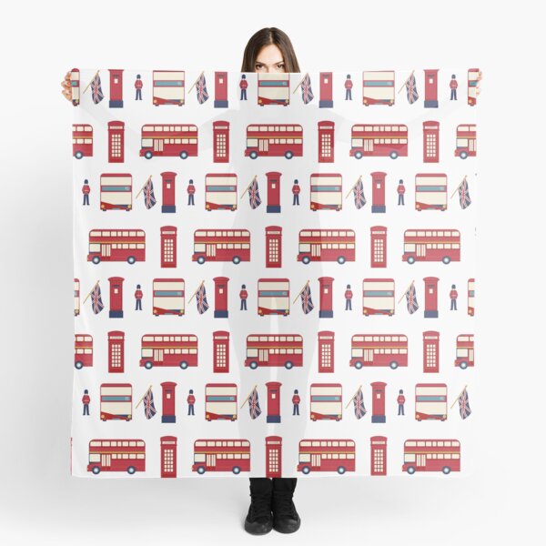 Item preview, London pattern. Royal guard, British flag, red bus designed and sold by BananiLettering.