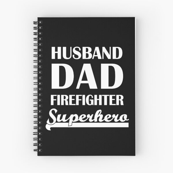 Item preview, Husband Dad Firefighter Superhero designed and sold by theshirtinator.