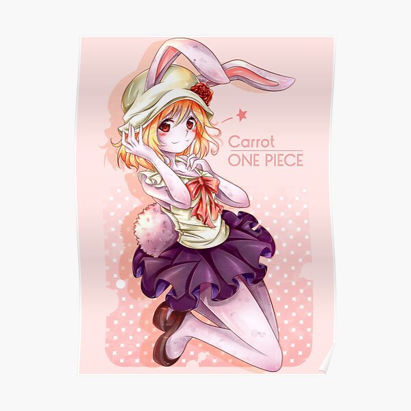 Kawaii Carrot Poster By Lewisstussy Redbubble