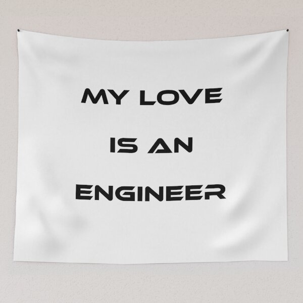 Item preview, my love is an engineer designed and sold by abooobrand.