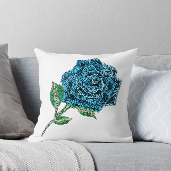 Item preview, Rose - Sky Blue designed and sold by Amy Diener.