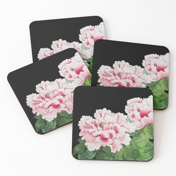 Artikelvorschau, Rosa chinesische Pfingstrosen entworfen und verkauft von mooonhannah.