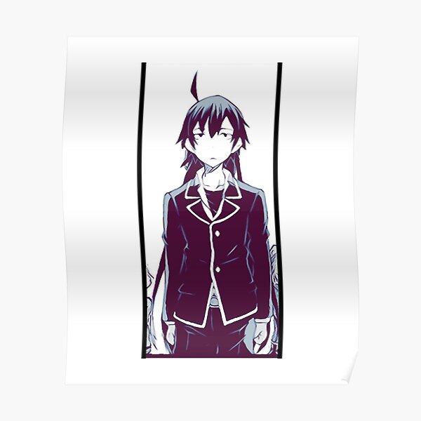 "oregairu(sketch) " Poster for Sale by Yochem2001 | Redbubble