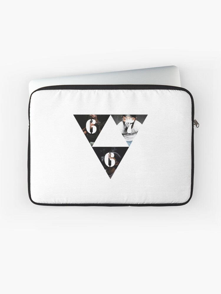 Logo shop laptop sleeve