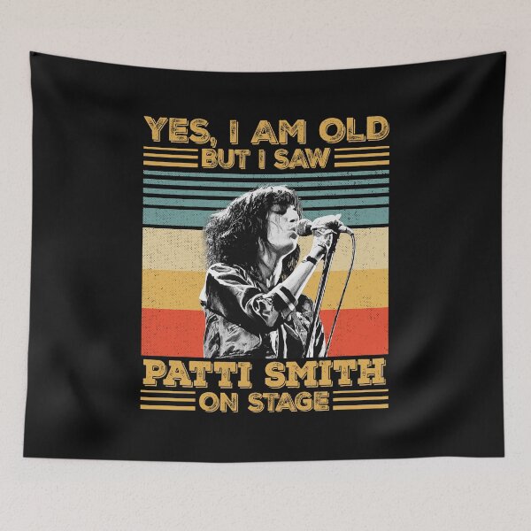Item preview, Retro Yes I'm Old But I Saw Patti Smith On Stage designed and sold by davisarchie.