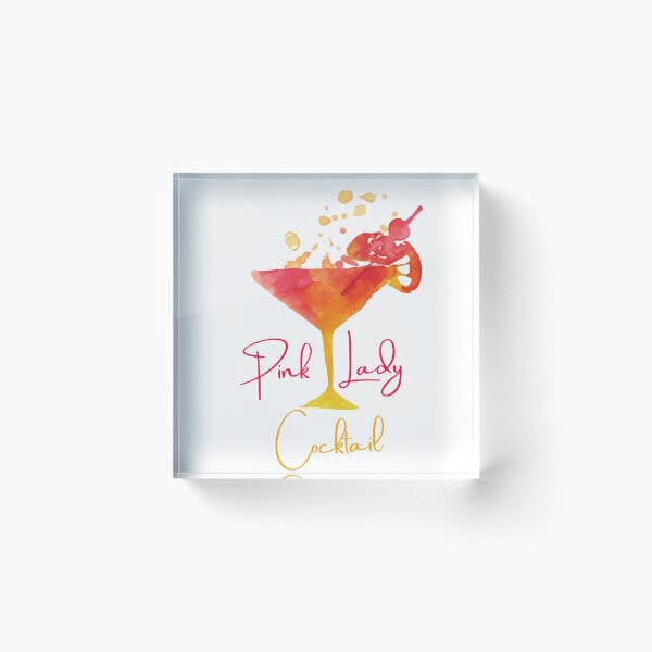 Item preview, Pink Lady Cocktail designed and sold by Red-ElYoubi.