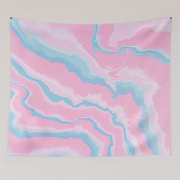 Item preview, Aesthetic Paint Pink and Blue designed and sold by KaremaJ.
