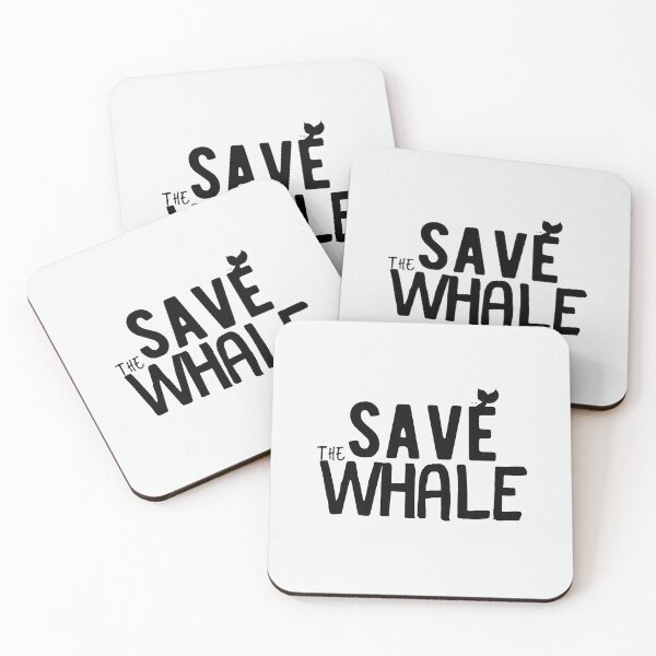 Item preview, save the whale - whale conservation  designed and sold by foreco design.