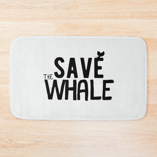 Item preview, save the whale - whale conservation  designed and sold by foreco design.