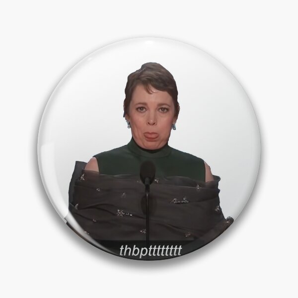 Item preview, Olivia Colman at the Oscars with subtitle designed and sold by RadicalAM.