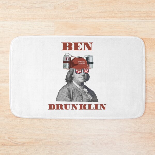 Item preview, Ben Drunklin funny 4th July Ben Franklin  designed and sold by w1ckerman.