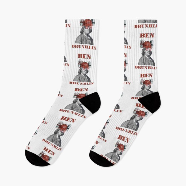 Item preview, Ben Drunklin funny 4th July Ben Franklin  designed and sold by w1ckerman.