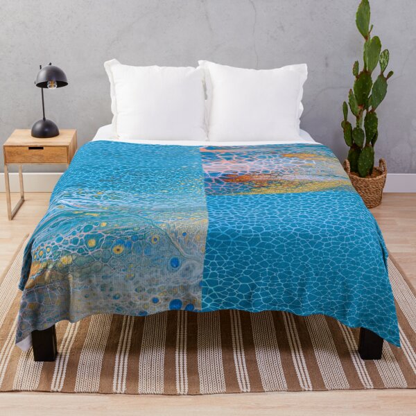Item preview,  Abstract Fluid art, acrylic pour designed and sold by Dreamscape Eclectic .