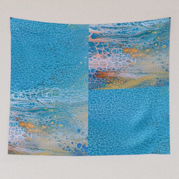 Item preview,  Abstract Fluid art, acrylic pour designed and sold by Dreamscape Eclectic .