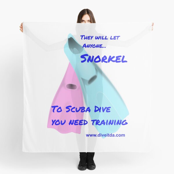 Anyone can snorkel? Scarf