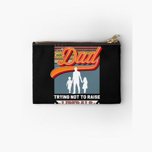 Item preview, Just Regular Dad Trying Not To Raise Liberals - Gift for Daddy, Father's Day, Republican, And Birthday designed and sold by ALITOPRINCE.