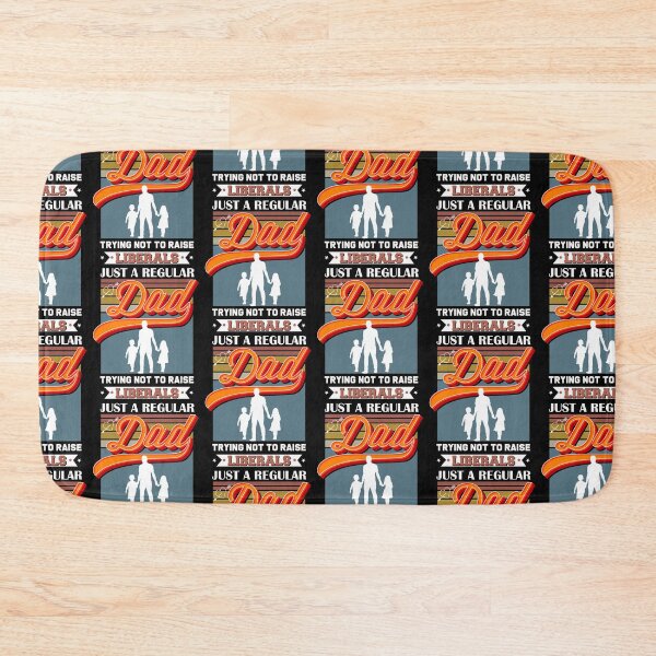Item preview, Just Regular Dad Trying Not To Raise Liberals - Gift for Daddy, Father's Day, Republican, And Birthday designed and sold by ALITOPRINCE.