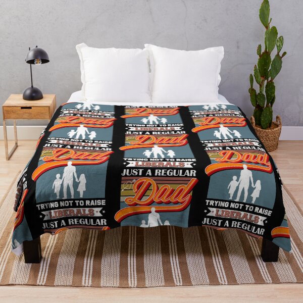 Item preview, Just Regular Dad Trying Not To Raise Liberals - Gift for Daddy, Father's Day, Republican, And Birthday designed and sold by ALITOPRINCE.