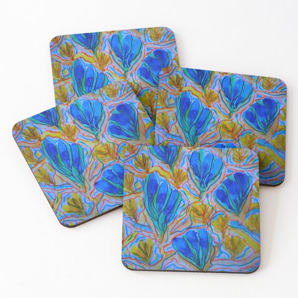 Item preview, Blue Floral Pattern designed and sold by Artcartstart.