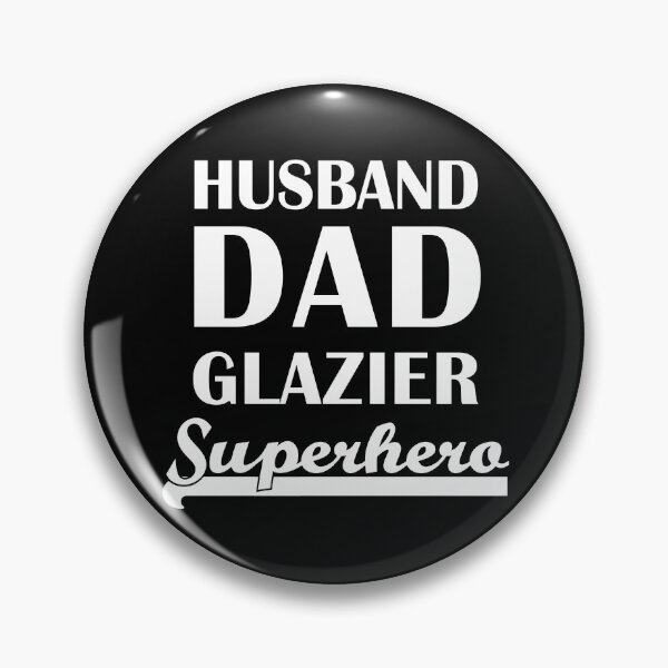Item preview, Husband Dad Glazier Superhero designed and sold by theshirtinator.