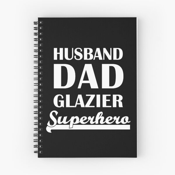Item preview, Husband Dad Glazier Superhero designed and sold by theshirtinator.