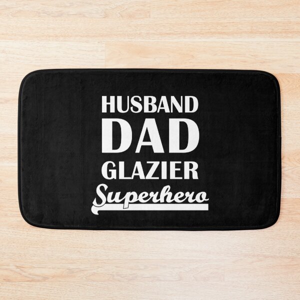Item preview, Husband Dad Glazier Superhero designed and sold by theshirtinator.