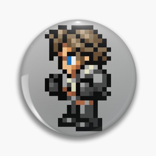 Item preview, Final Fantasy VIII - Squall Sprite designed and sold by SpriteZone.