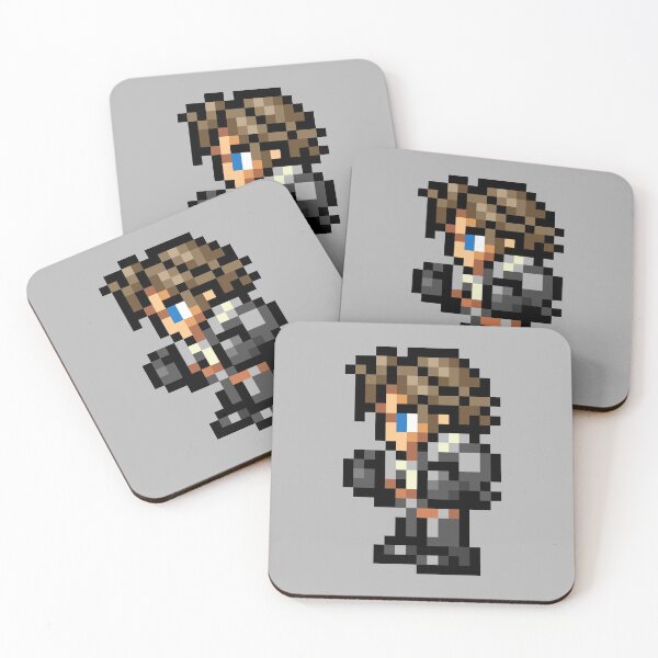 Item preview, Final Fantasy VIII - Squall Sprite designed and sold by SpriteZone.