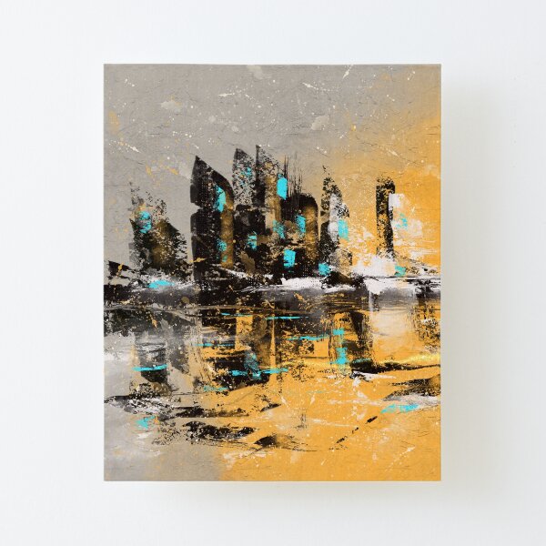 Jericho Canvas Mounted Print