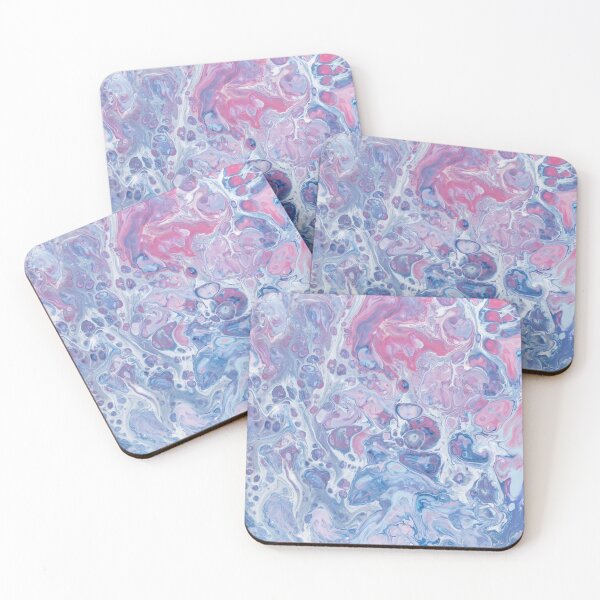 Item preview, Aesthetic Paint: Pink and Blue Splash designed and sold by KaremaJ.