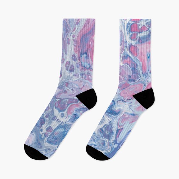 Item preview, Aesthetic Paint: Pink and Blue Splash designed and sold by KaremaJ.