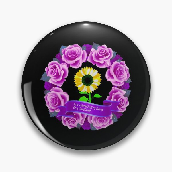 Item preview, Rose And Sunflower Pattern Design designed and sold by Zareen Sayyed.