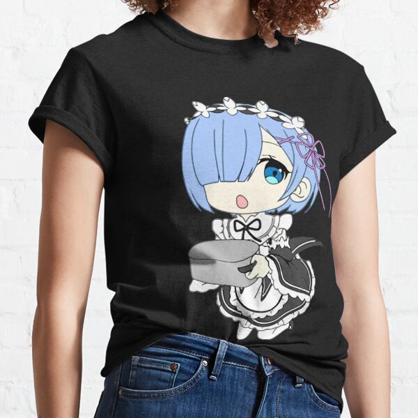 Re: Zero Rem Chibi Camiseta clásica