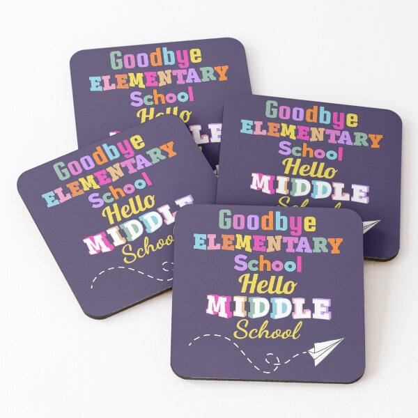 Item preview, Goodbye Elementary School Hello Middle School  designed and sold by champagnemoment.
