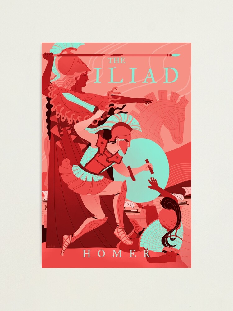Thumbnail 1 of 3, Photographic Print, The Iliad designed and sold by flaroh.
