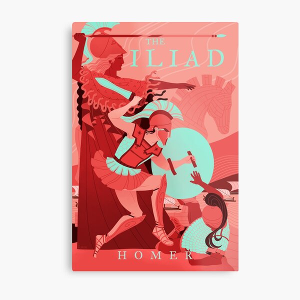 The Iliad Metal Print