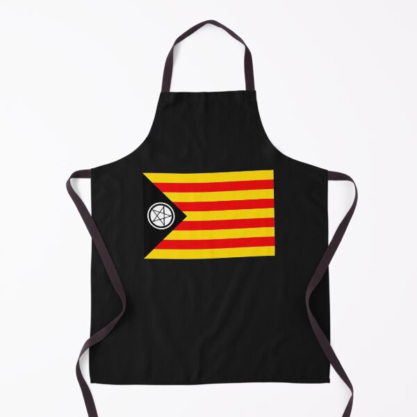 Item preview, Catalan Satanic Flag designed and sold by MetalSatyrShop.