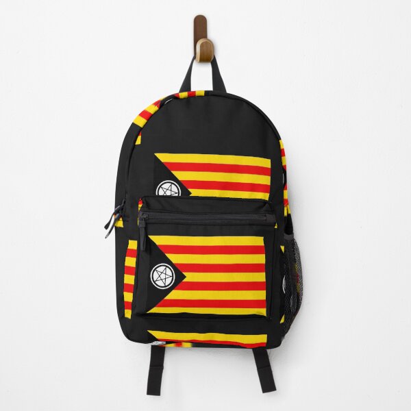 Item preview, Catalan Satanic Flag designed and sold by MetalSatyrShop.