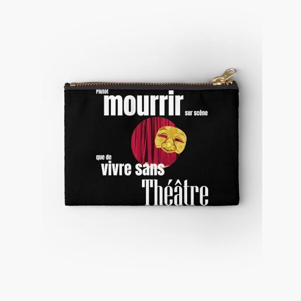 Item preview, theater gift - rather die on stage than live without a theater designed and sold by RomualdGR.