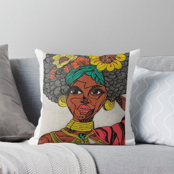 Item preview, The African Flower Goddess designed and sold by noddythedoodler.