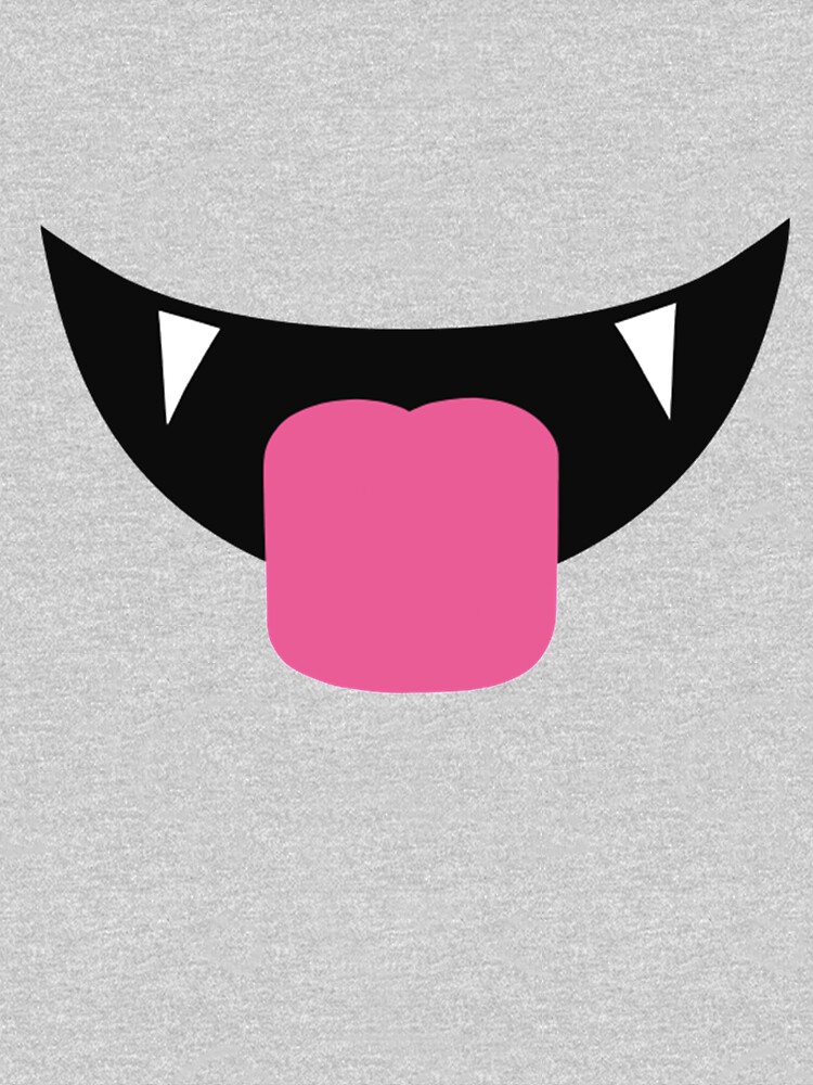 Roblox Playful Vampire Face Roblox T-Shirt TeePublic