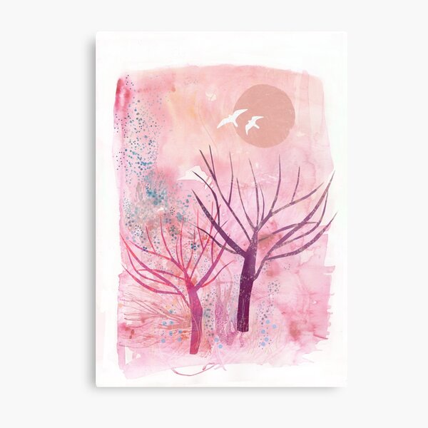 Autumn Sunset Metal Print