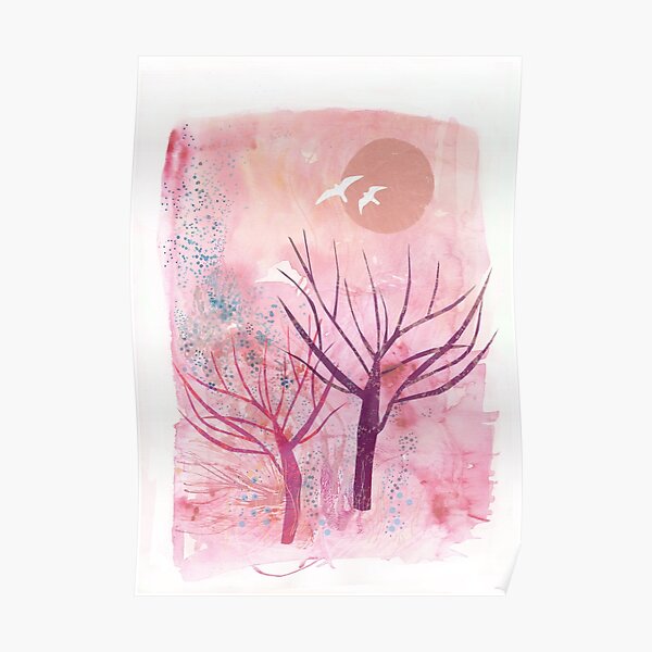 Autumn Sunset Poster