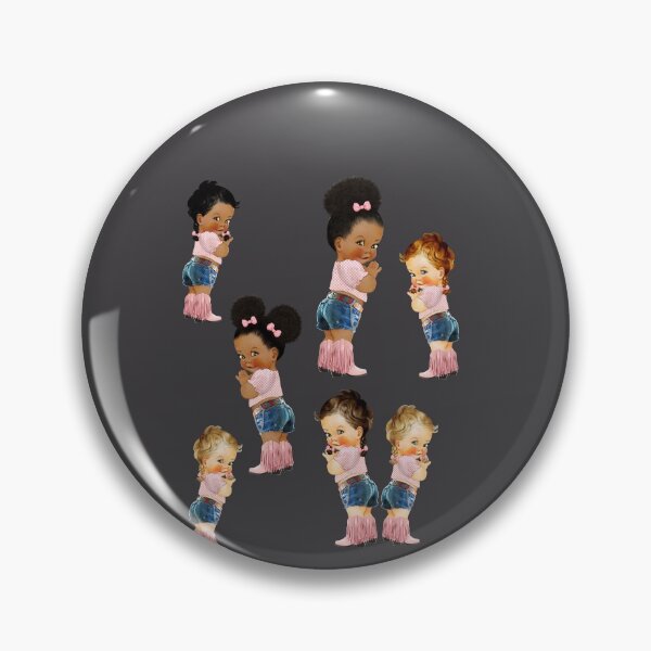 Item preview, sisters country cuties cowgirl sticker pack 7 cute babys designed and sold by amy greaves.
