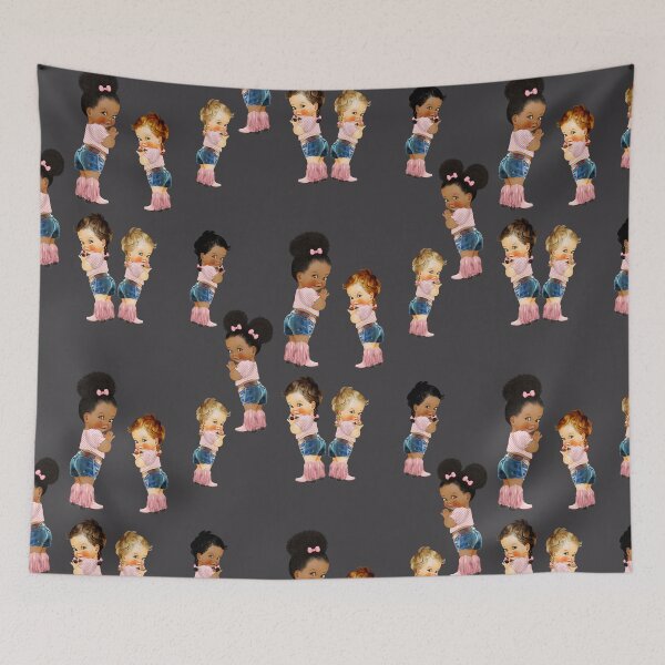 Item preview, sisters country cuties cowgirl sticker pack 7 cute babys designed and sold by amy greaves.