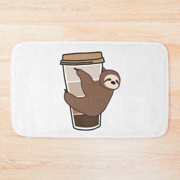 Item preview, Cute Sloth Coffee Charging designed and sold by RobomShop.